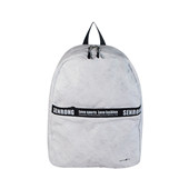 字母織帶歐美時(shí)尚新款杜邦紙單雙肩包潮流手提包女士背包